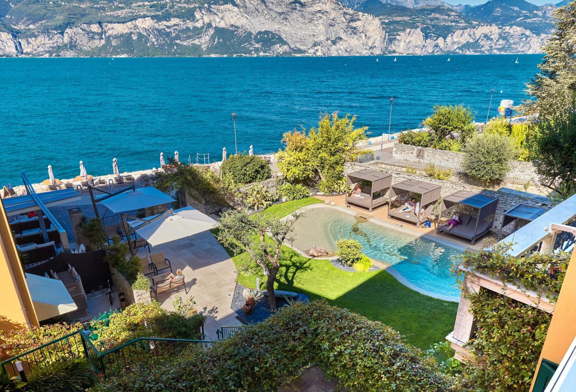 Lake Front Hotel Brenzone Extérieur photo